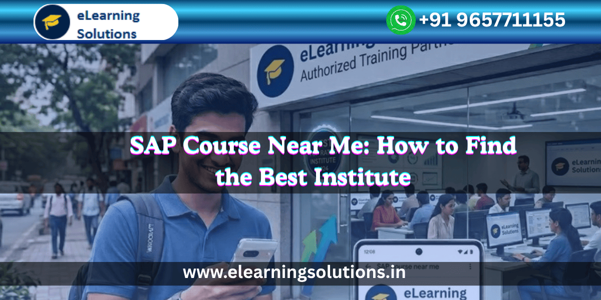 Students searching for SAP course near me in Pune classroom with instructor