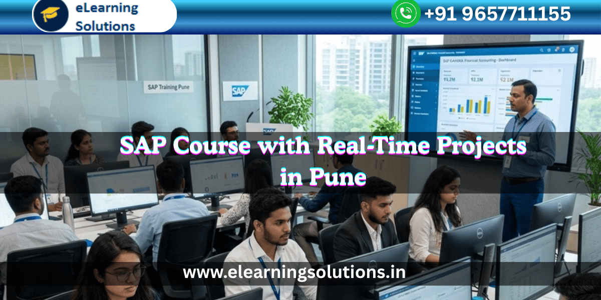 SAP course with real-time projects training in Pune classroom