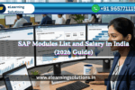 SAP modules list and salary trends in India 2026 training classroom