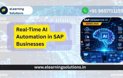 Real-Time AI Automation in SAP Businesses