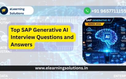 Top SAP Generative AI Interview Questions and Answers