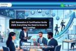 SAP Generative AI Certification guide 2026 with exam paths for SAP BTP AI Core and Joule