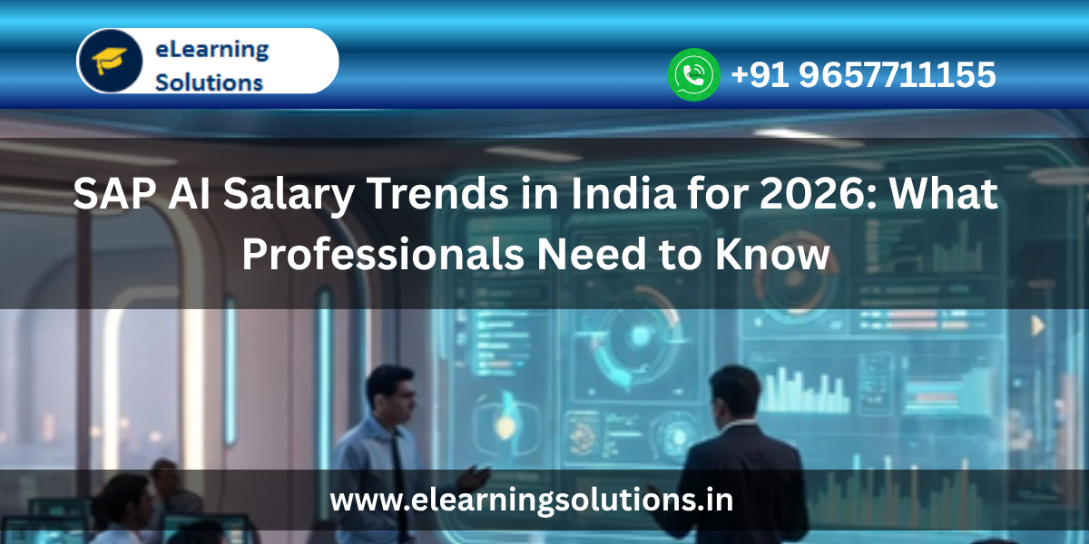 SAP AI salary trends in India for 2026 showing pay ranges by experience and specialization