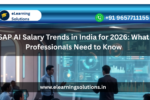 SAP AI salary trends in India for 2026 showing pay ranges by experience and specialization