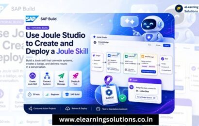 SAP Joule Skill