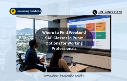 Where to Find Weekend SAP Classes in Pune: Options for Working Professionals