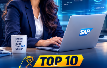 Prepare for your next SAP job with these top 10 SAP ABAP interview questions and answers — covering OOP, performance tuning, and HANA.