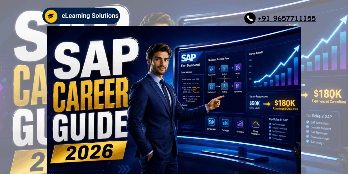 Complete SAP Career Guide 2026 - From Fresher to Executive career roadmap with roles, salaries, and global opportunities