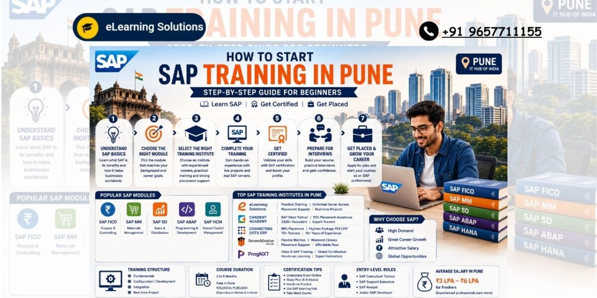SAP Training for Beginners in Pune: Step-by-Step Guide