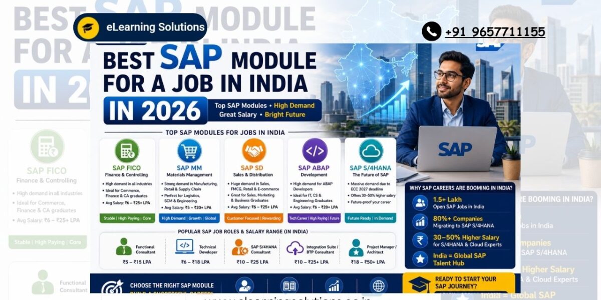 Which SAP Module is Best for Job in India 2026?