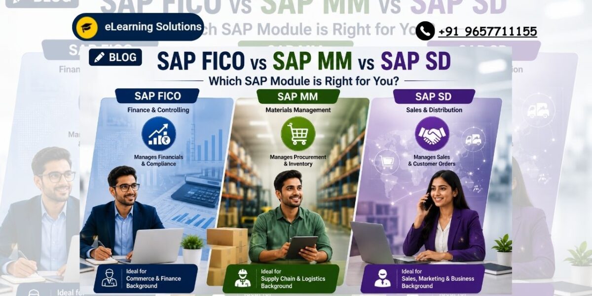 SAP FICO vs SAP MM vs SAP SD: Course Should You Choose?