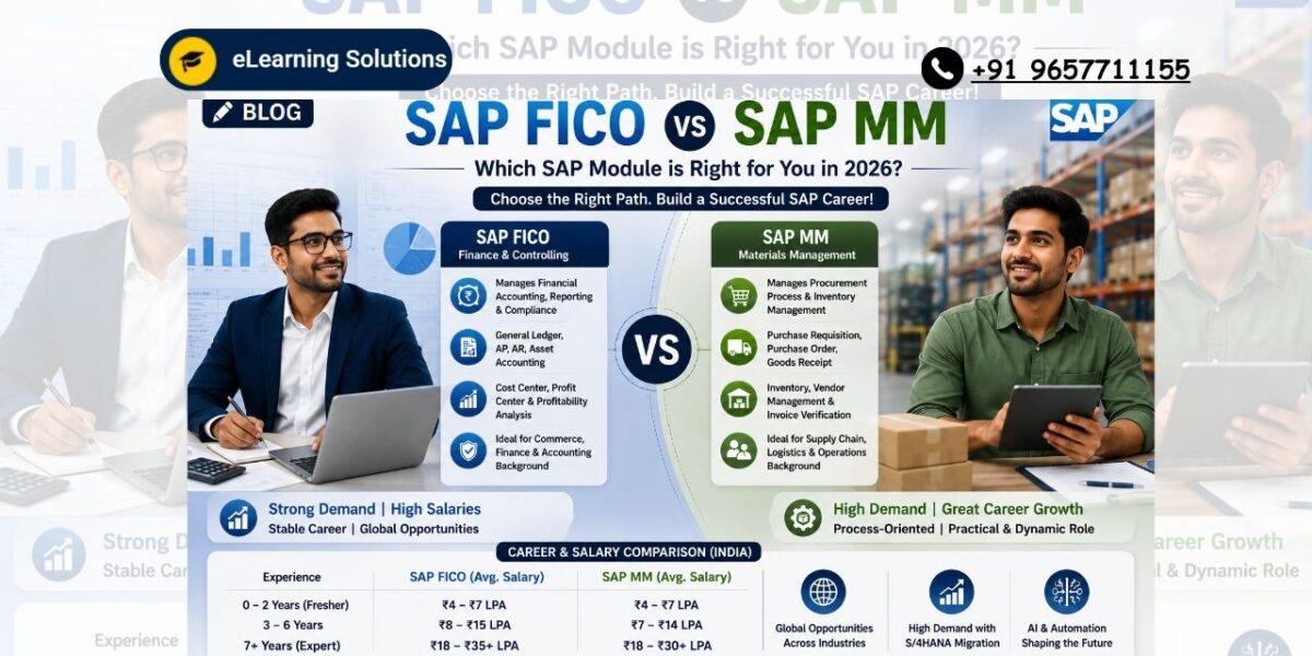 SAP FICO vs SAP MM: Which Module to Learn in 2026?