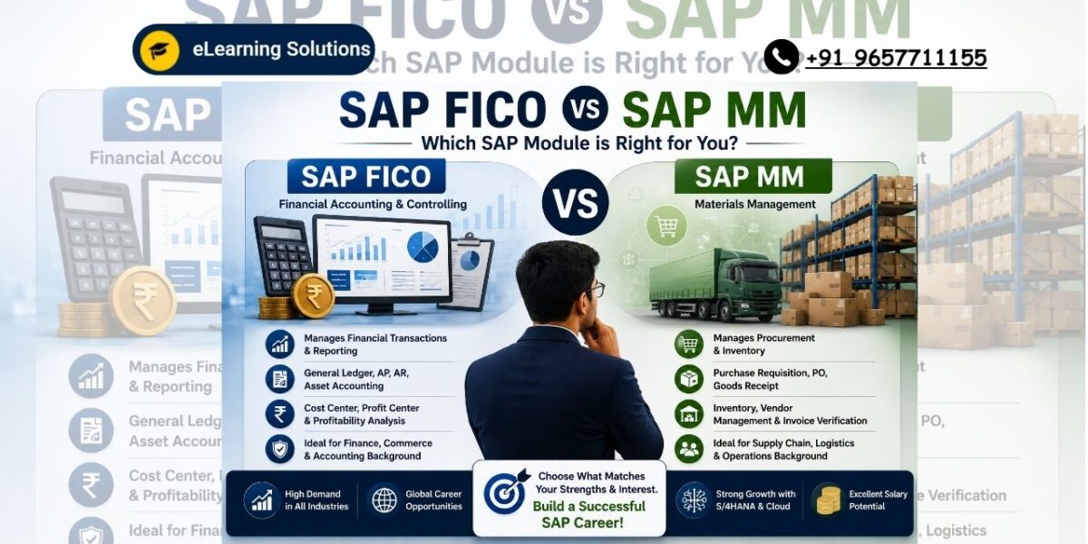 SAP FICO vs SAP MM: Which to Choose for Your Career