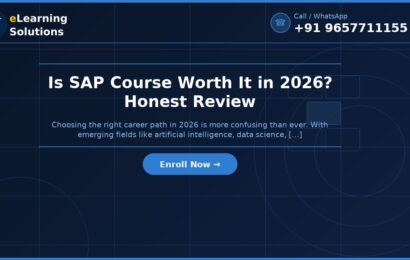 Is SAP Course Worth It in 2026? Honest Review