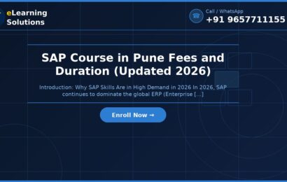 SAP Course in Pune Fees and Duration (Updated 2026)