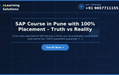 SAP Course in Pune with 100% Placement – Truth vs Reality