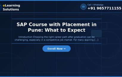 SAP Course with Placement in Pune: What to Expect