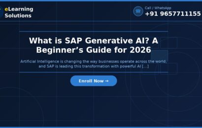 What is SAP Generative AI? A Beginner’s Guide for 2026