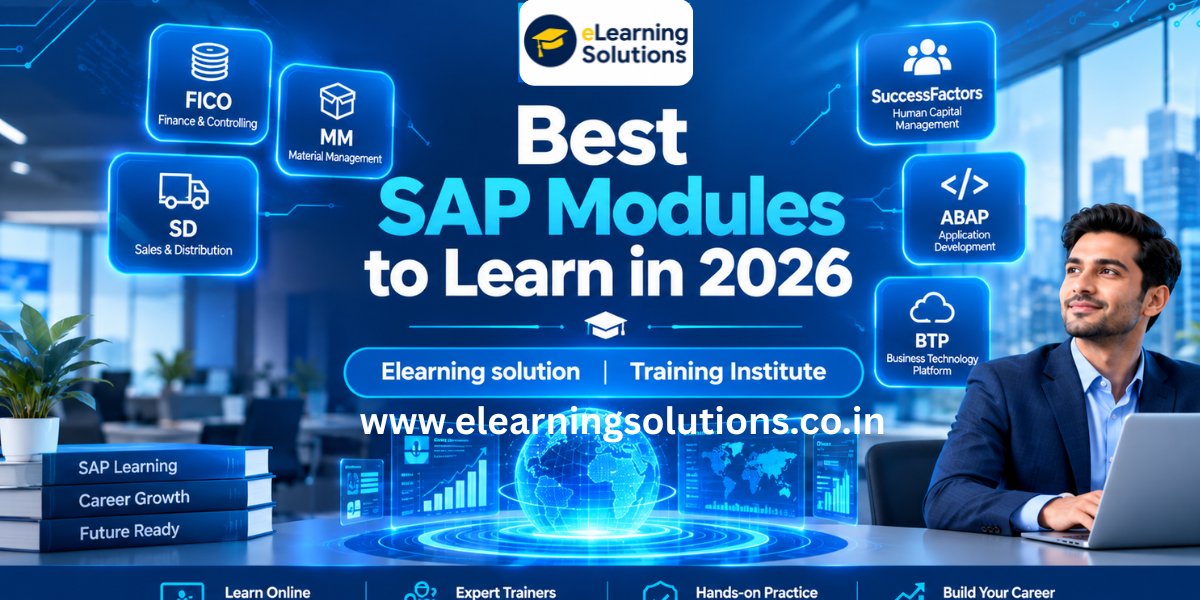 Best SAP Modules to Learn in 2026 | Elearning solution Training Institute