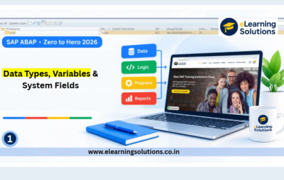 ABAP data types, variables and system fields — Chapter 4 guide 2026