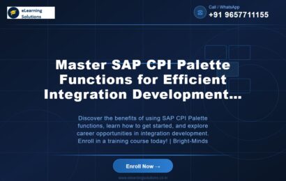 Master SAP CPI Palette Functions for Efficient Integration Development | Bright-Minds